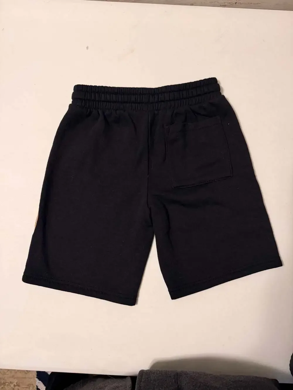 Timberland‎ Boys Big Logo Fleece Pull-On Athletic Shorts Black Size S (8)